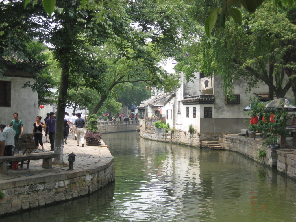 A water canal in Tongli
